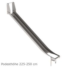 Edelstahlrutsche ohne Leiter Breite 50 cm, PH 225 - 250 cm