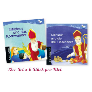 Nikolaus Minibuch 12er Set