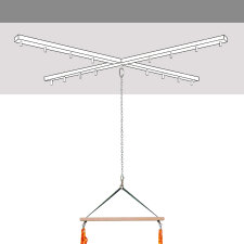 Universal-Deckenkreuz für abgehängte Decken bis 20 cm