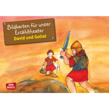 Kamishibai Karten David und Goliat
