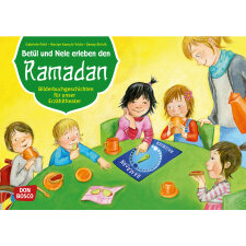 Kamishibai Karten Betül und Nele erleben den Ramadan