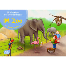 Kamishibai Karten Im Zoo mit Emma und Paul