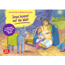 Kamishibai Karten Jesus kommt auf die Welt 1-3 Jahre