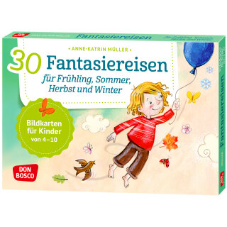 Karten-Set 30 Fantasiereisen für Frühling, Sommer, Herbst und Winter
