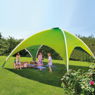 Garten Pavillon, Sonnenschutz Kita Außengelände, 5x5m, UV Schutz 50+