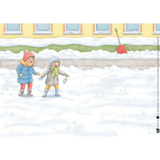 Kamishibai Karten Warum glitzert Schnee? Von Pappschnee, Pulverschnee und Eiskristallen