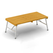 Krippen Outdoor-Tisch Aluis 120 cm