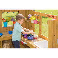 Outdoor Spielküche mit Pumpe