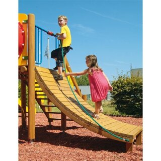 Anbau-Kletterrampe für Spielplatzgerät